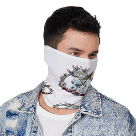 G.O.A.T KINGS LOGO Neck Gaiter - WestXSREZ & Electronics