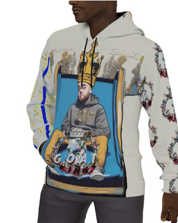 *G.O.A.T KINGS* BLUE SLIDE MAC Mens Pullover Hoodie w/Pocket - WestXSREZ & Electronics