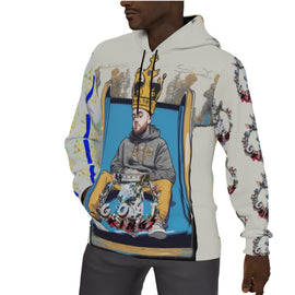 *G.O.A.T KINGS* BLUE SLIDE MAC Mens Pullover Hoodie w/Pocket - WestXSREZ & Electronics