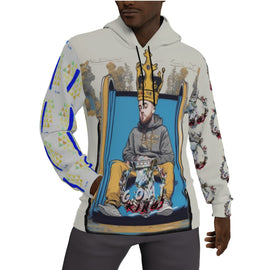 *G.O.A.T KINGS* BLUE SLIDE MAC Mens Pullover Hoodie w/Pocket - WestXSREZ & Electronics