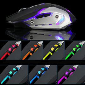 Ninja Dragon Stealth 7 Wireless Silent LED Gaming Mouse - West XSREZ Electronics