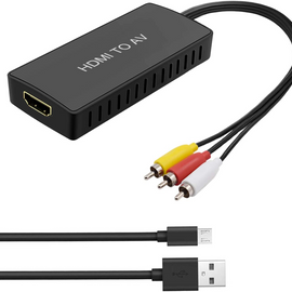 HDMI to AV Converter HDMI to Video Audio Adapter - West XSREZ Electronics